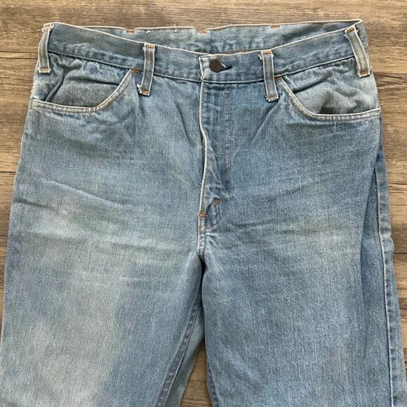 Vintage 70s JC Penney Denim Jeans Size 33x29 - Picture 4 of 8